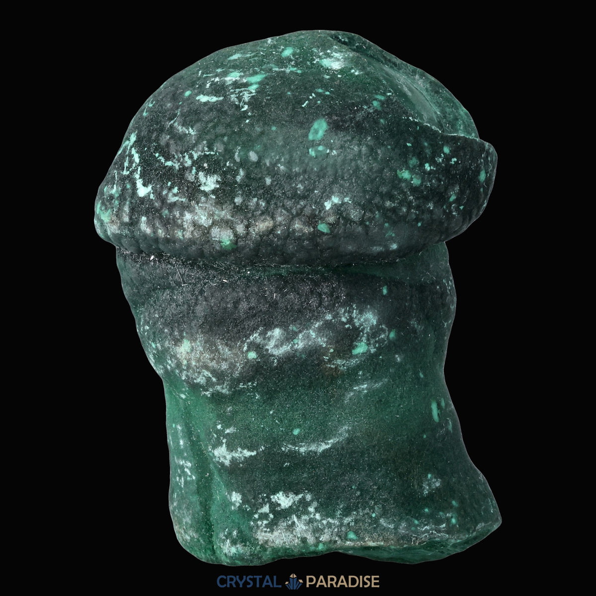Velvet Malachit Stufe aus der Tantara Mine, Kongo (334g) – Ansicht 12