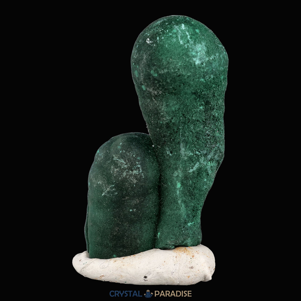 Velvet Samt Malachit Stufe aus der Tantara Mine, Kongo (112g) – Ansicht 6