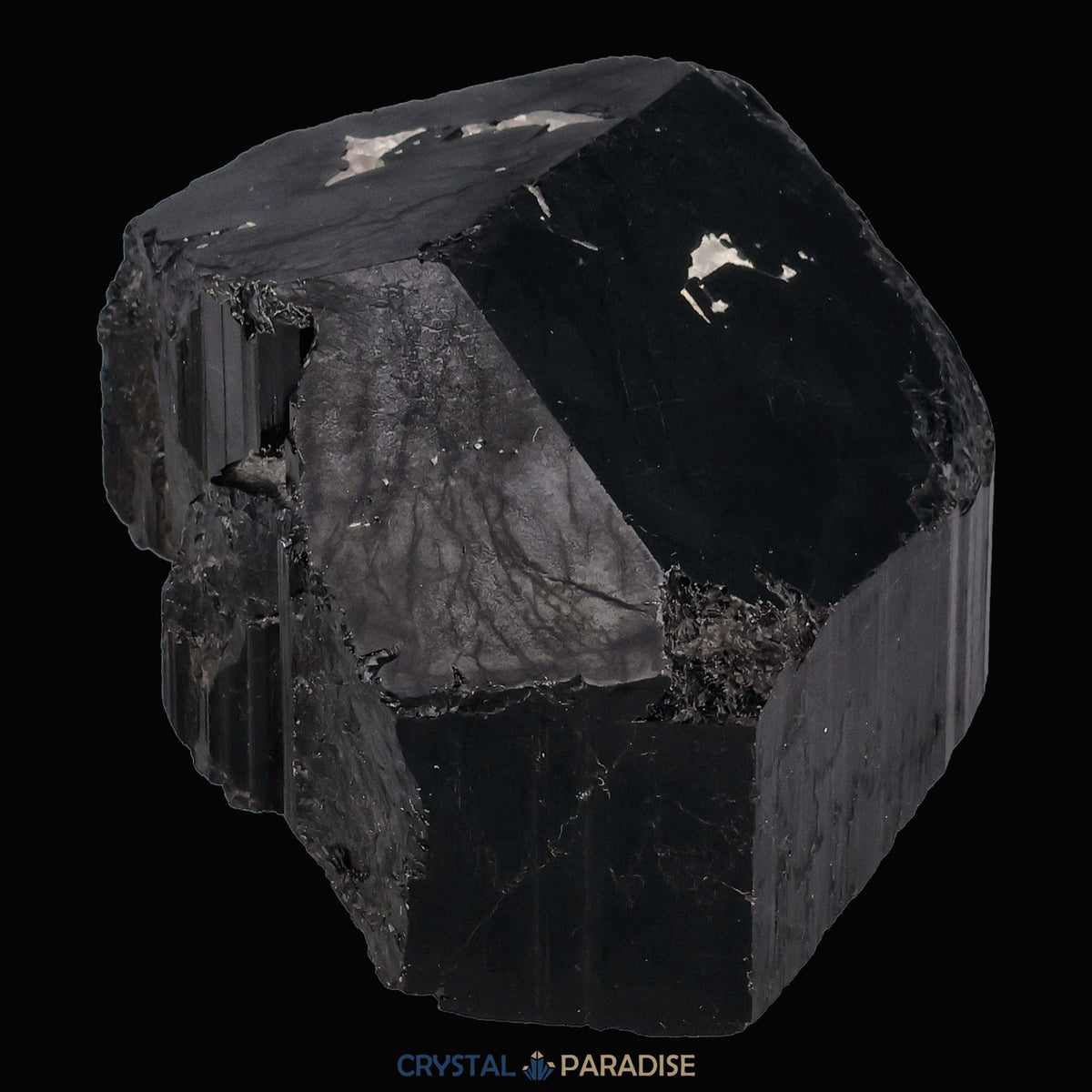 Schwarzer Schörl Turmalin aus Brasilien (184g) - crystal paradise
