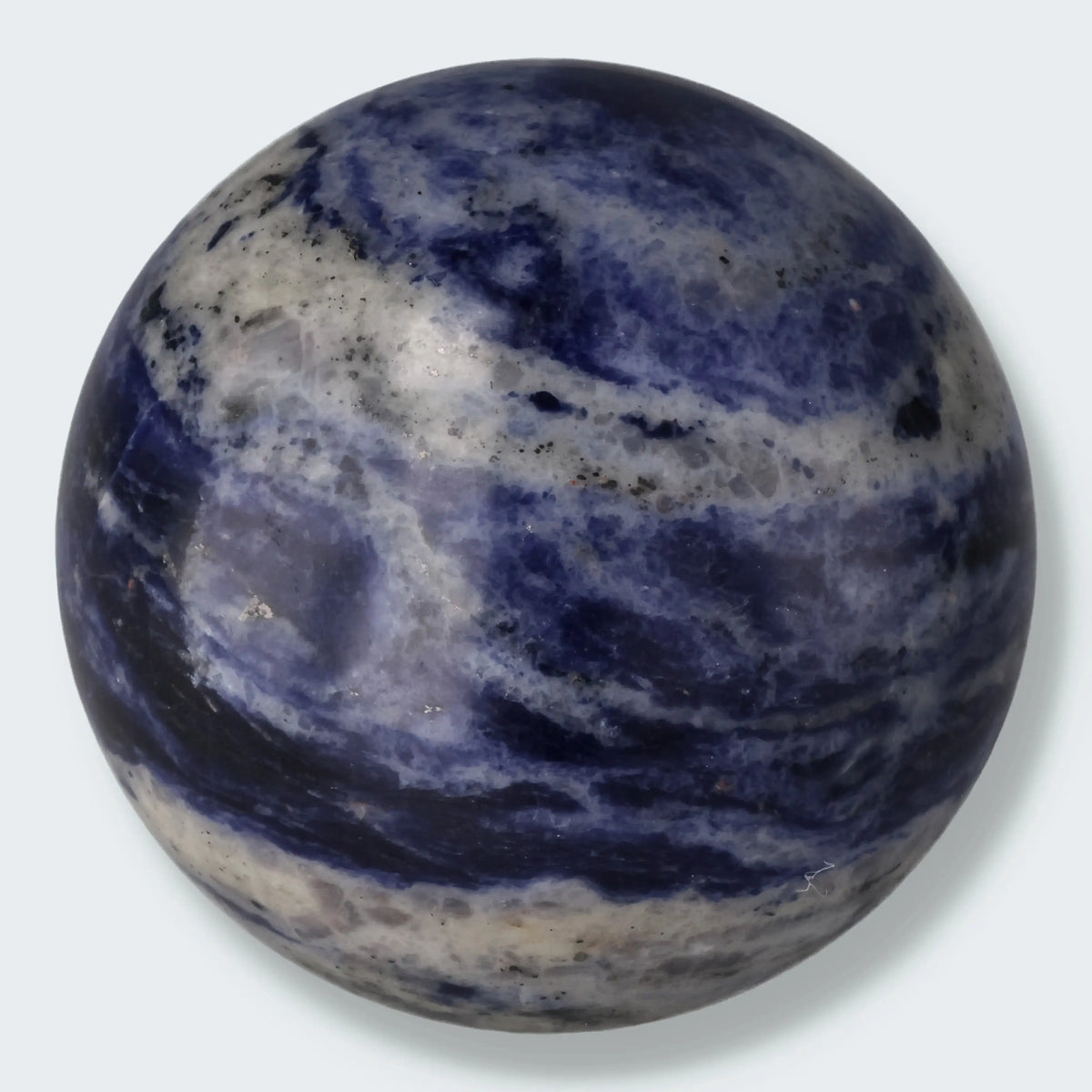 Sodalit Kugel ca. 6,5 cm Durchmesser