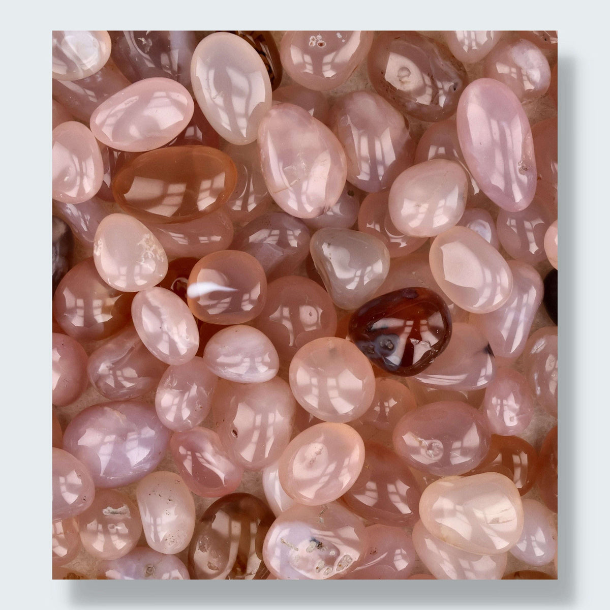 Calcedon Trommelsteine