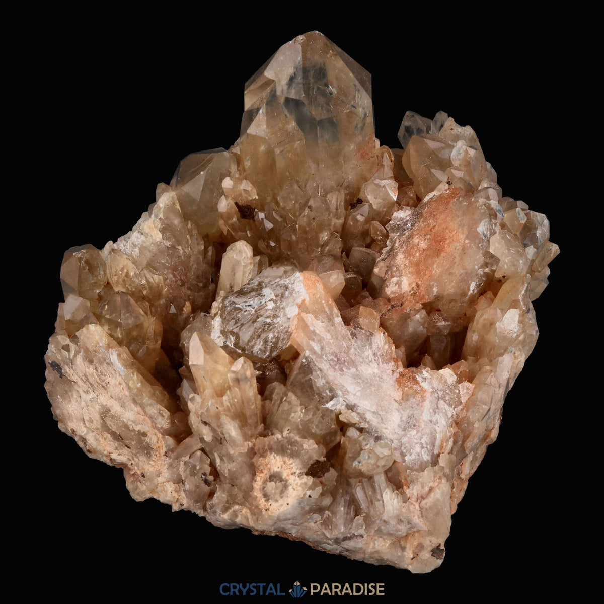 Citrin Handstufe aus Kunduluni, Kongo (1707g) - unbehandelt - crystal paradise