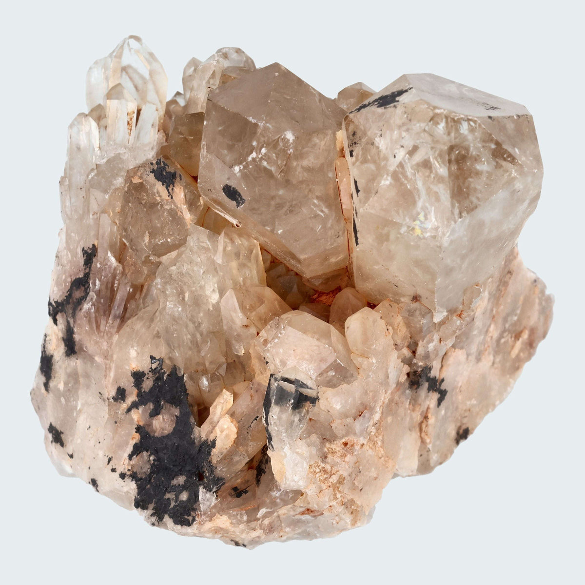 Citrin Handstufe aus Kunduluni, Kongo (660g) - unbehandelt - crystal paradise