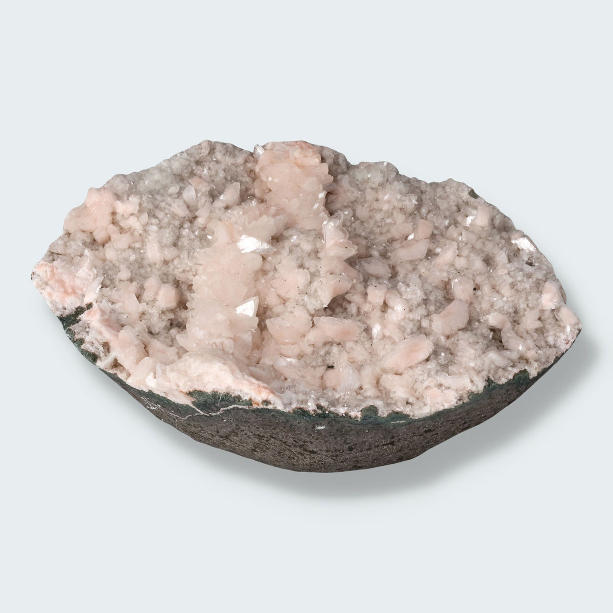 Heulandit Euzeolit Geoden aus Indien (406g)