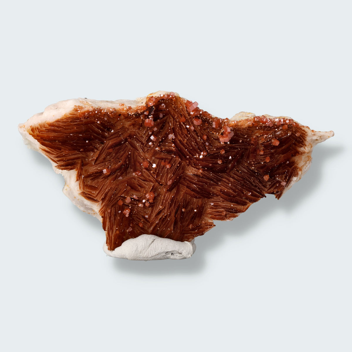 Baryt mit Vanadinit aus Marokko (148g)