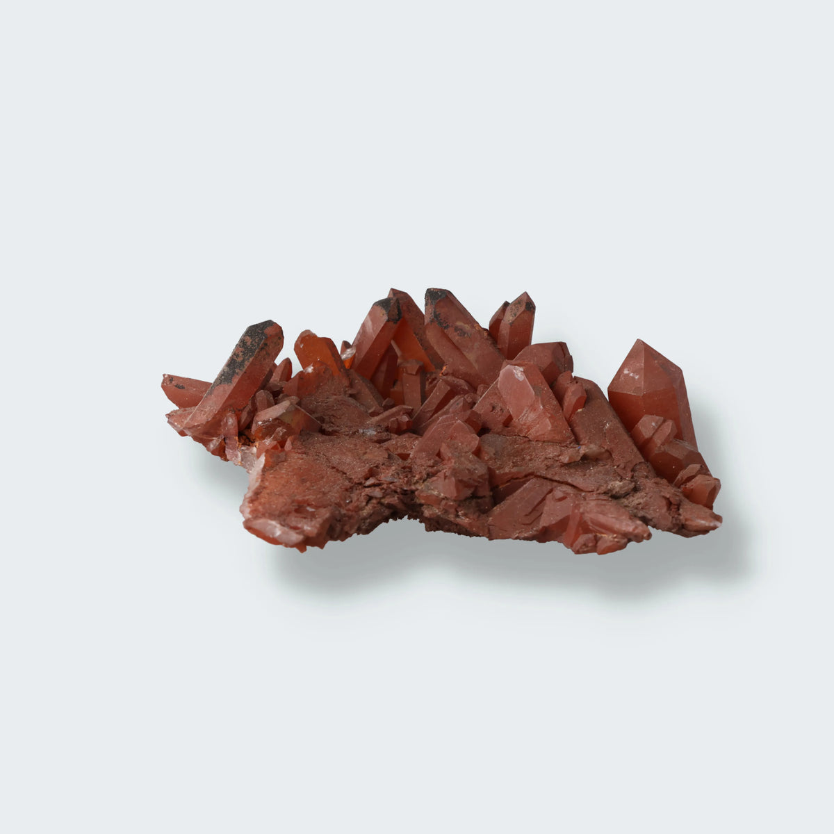 Hämatoid Quarz / Eisenkiesel Stufe aus Brasilien (177g)