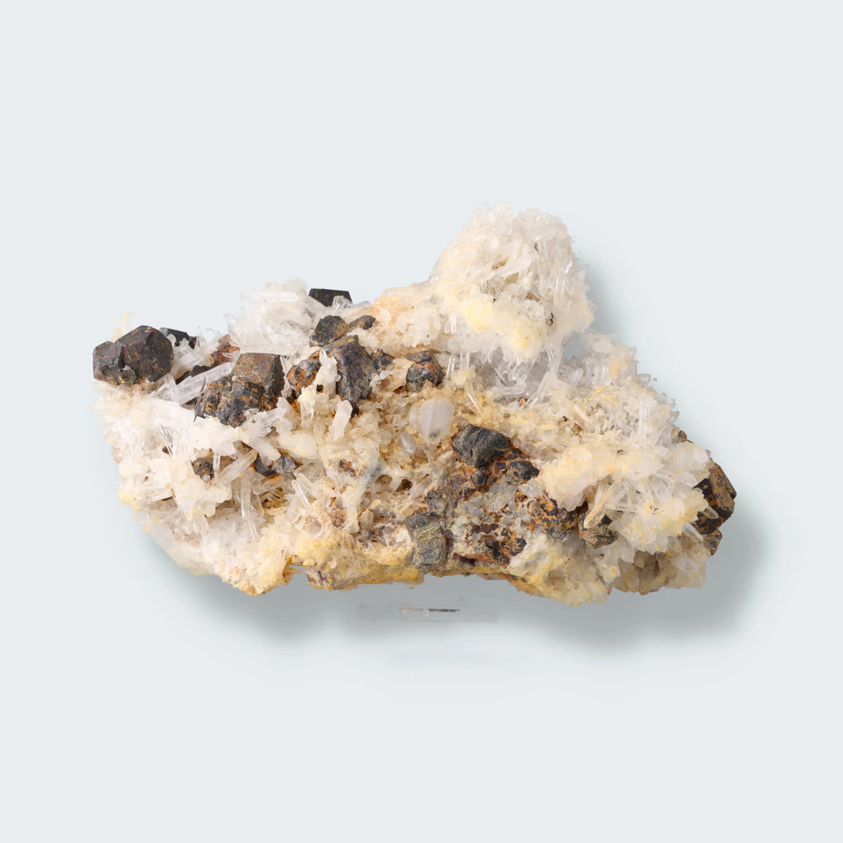 Granat mit Bergkristall Innere Mongolei (1455g)