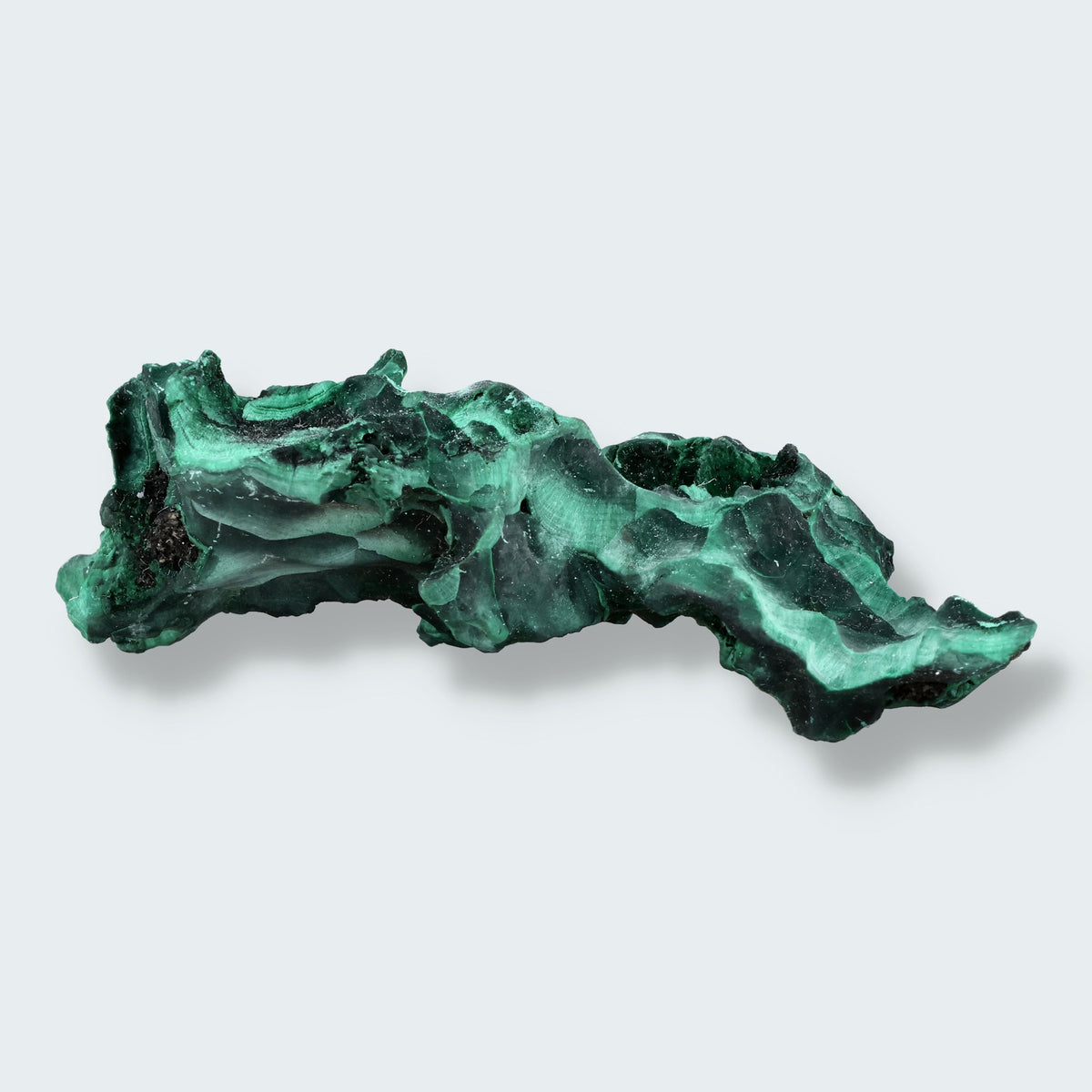 Velvet Samt Malachit Stufe aus der Tantara Mine, Kongo (117g)