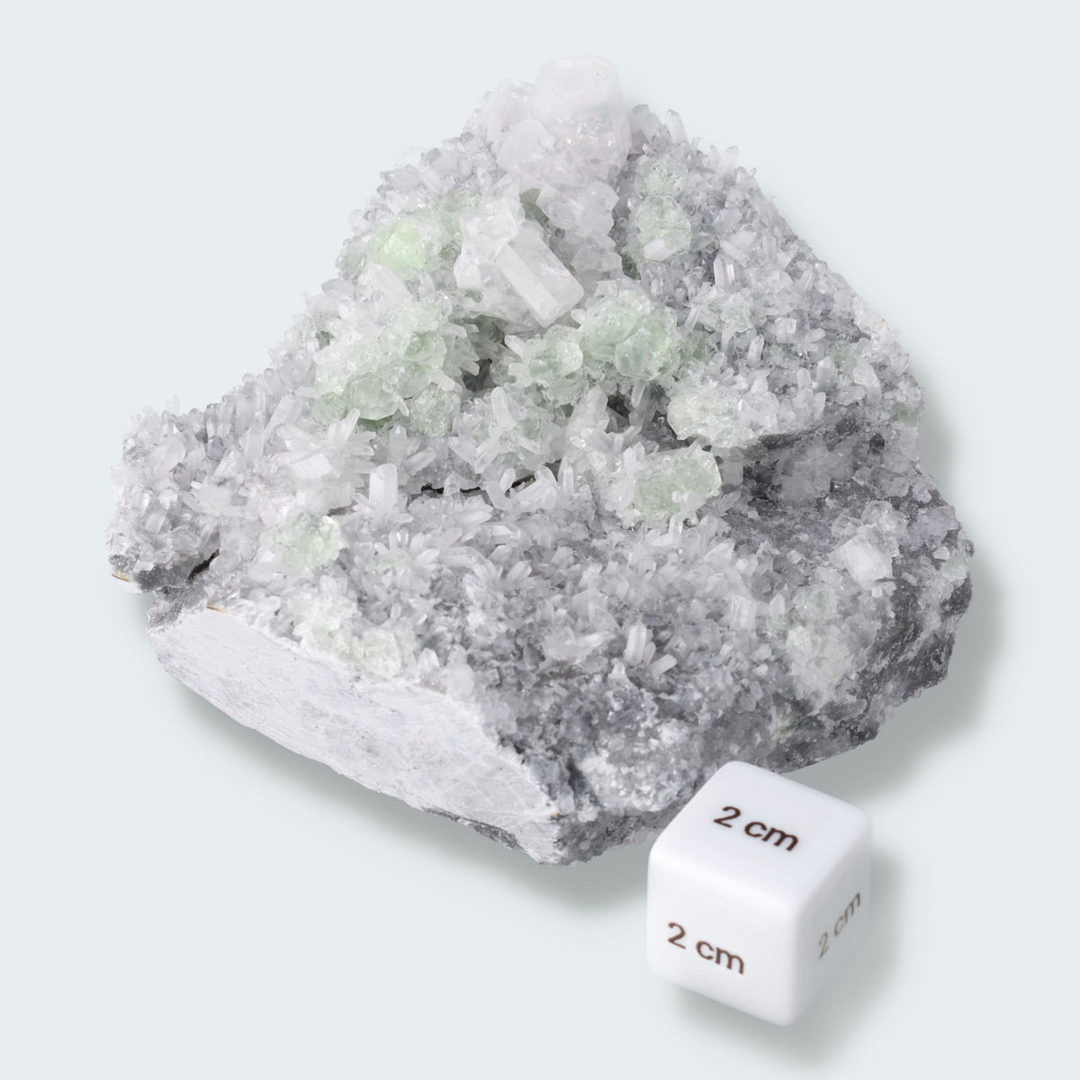 Zucker Fluorit aus der Zhejiang, China (531g) – Ansicht 2