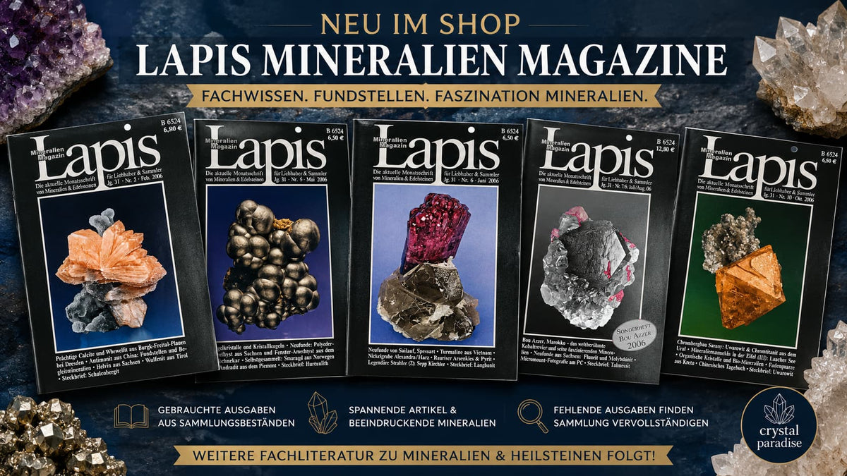 Lapis Mineralien Magazine und Fachliteratur für Mineraliensammler