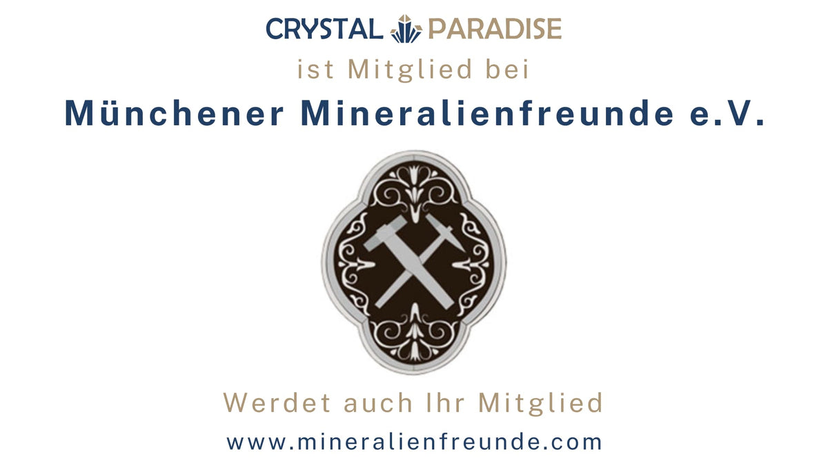 Crystal Paradise und Mineralienfreunde München: Gemeinsames Engagement für Mineraliensammler und Kristallliebhaber