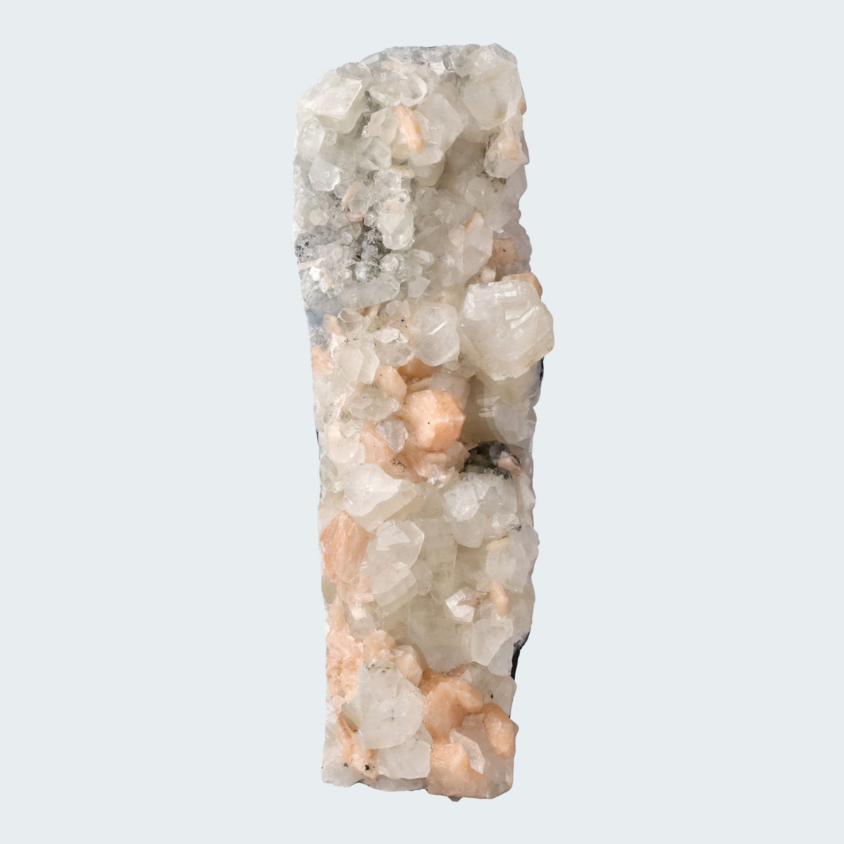 Apophyllit Stilbit Cluster XL aus Indien (1989g)
