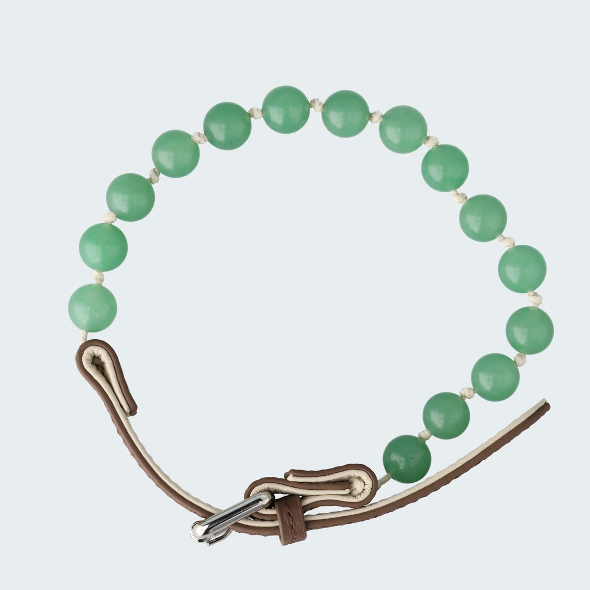 Aventurin–unterstützt Entspannung bei Nervosität oder Hyperaktivität - Hundehalsband crystalpower® - crystal paradise
