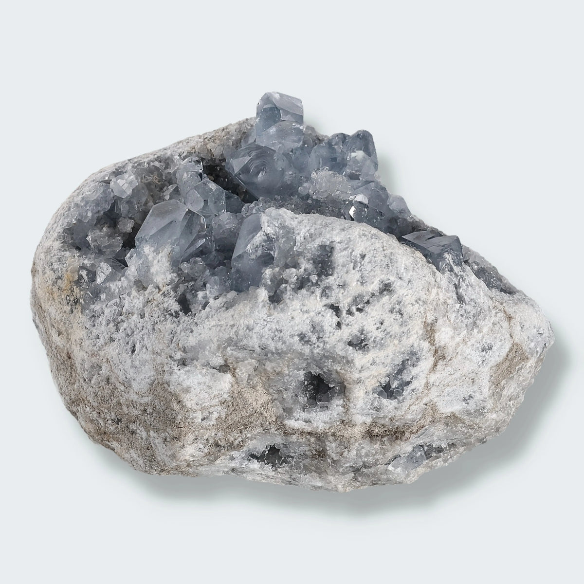 Celestin Geode aus Madagaskar (1237g)