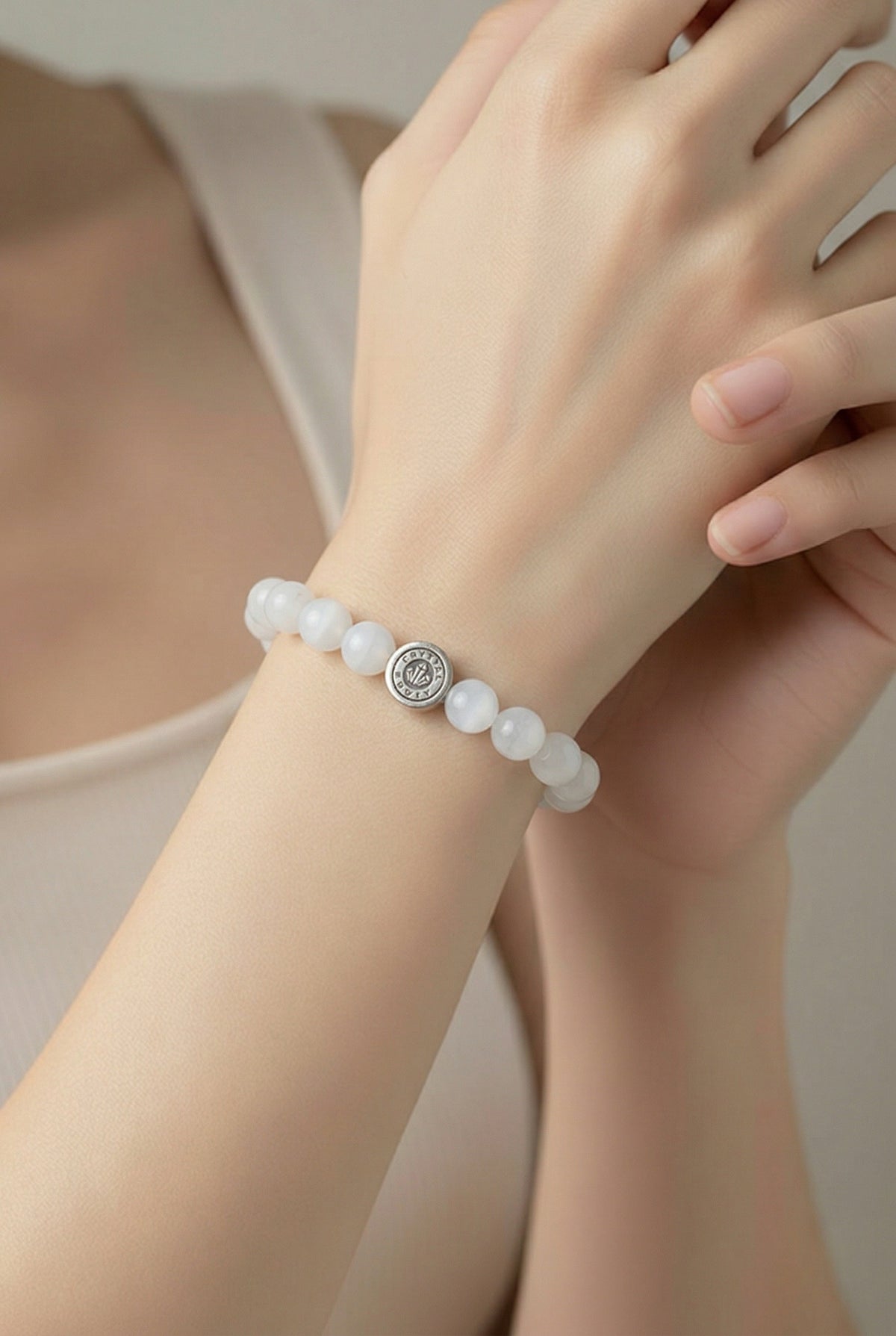 Aquamarin – Klarheit & Innere Ruhe - Armband crystalpower® - crystal paradise