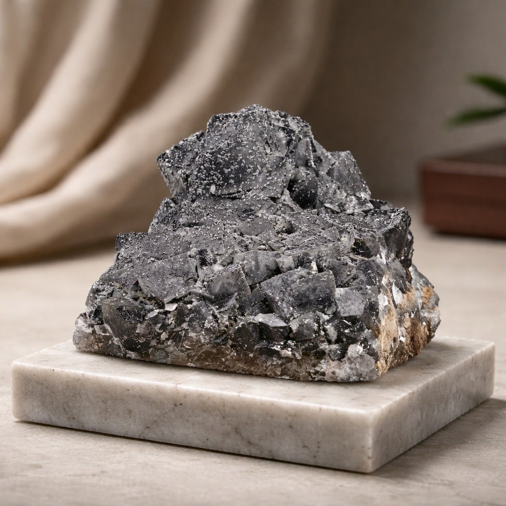 Fluorit aus Nigeria (540g) - crystal paradise