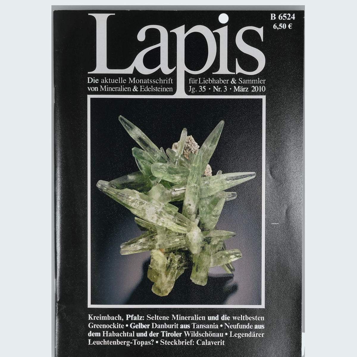 Lapis Mineralien Magazin Jahrgang 2010 Jg. 35 Fachzeitschrift für Sammler und Mineralogie