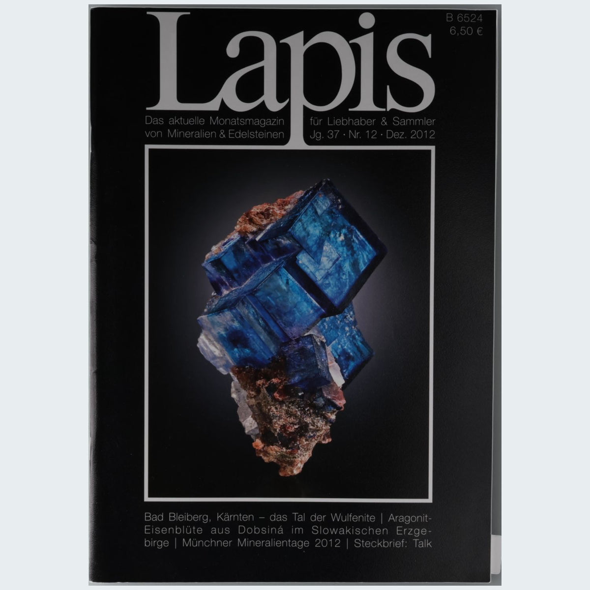 Lapis Mineralien Magazin Jahrgang 2012 Jg. 37 Fachzeitschrift Mineralogie