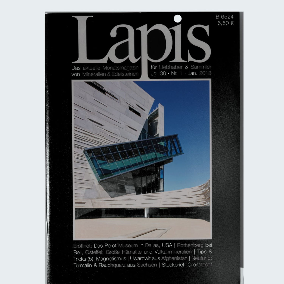 Lapis Mineralien Magazin Jahrgang 2013 Fachzeitschrift Mineralogie Sammler