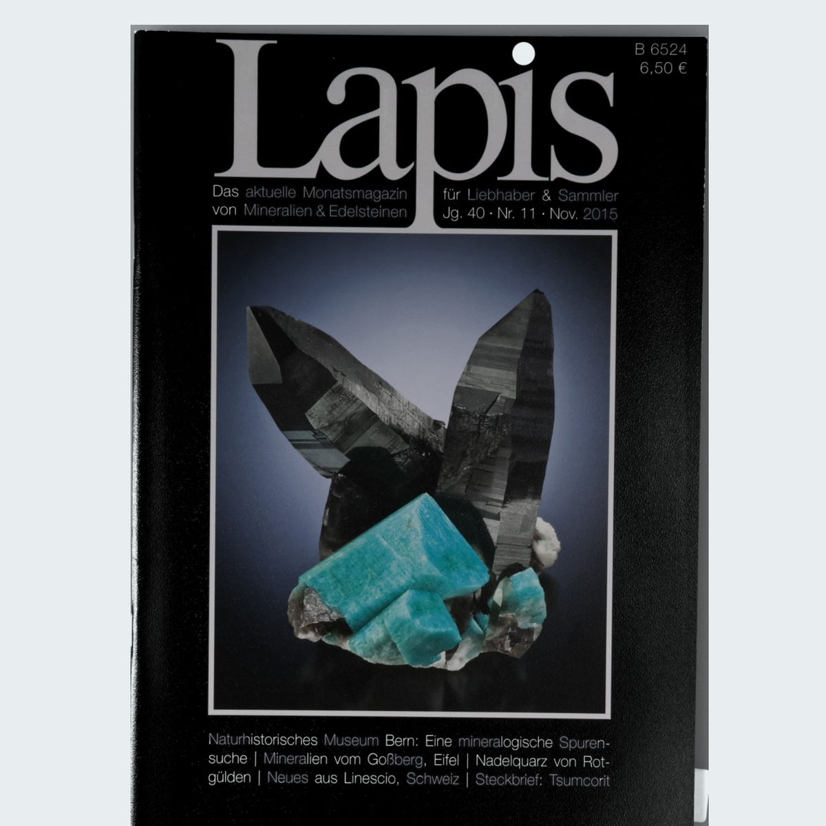 Lapis Magazin Jahrgang 2015 Mineralogie Fachzeitschrift Christian Weise Verlag gebraucht