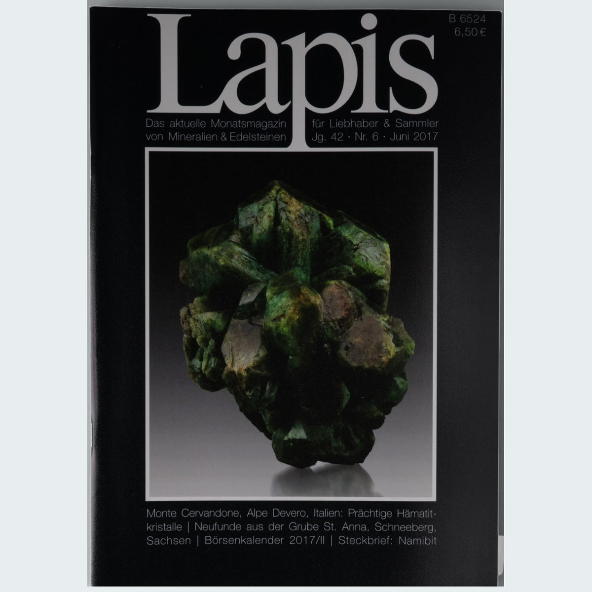 Lapis Magazin Jahrgang 2017 Mineralien Fachzeitschrift Christian Weise Verlag