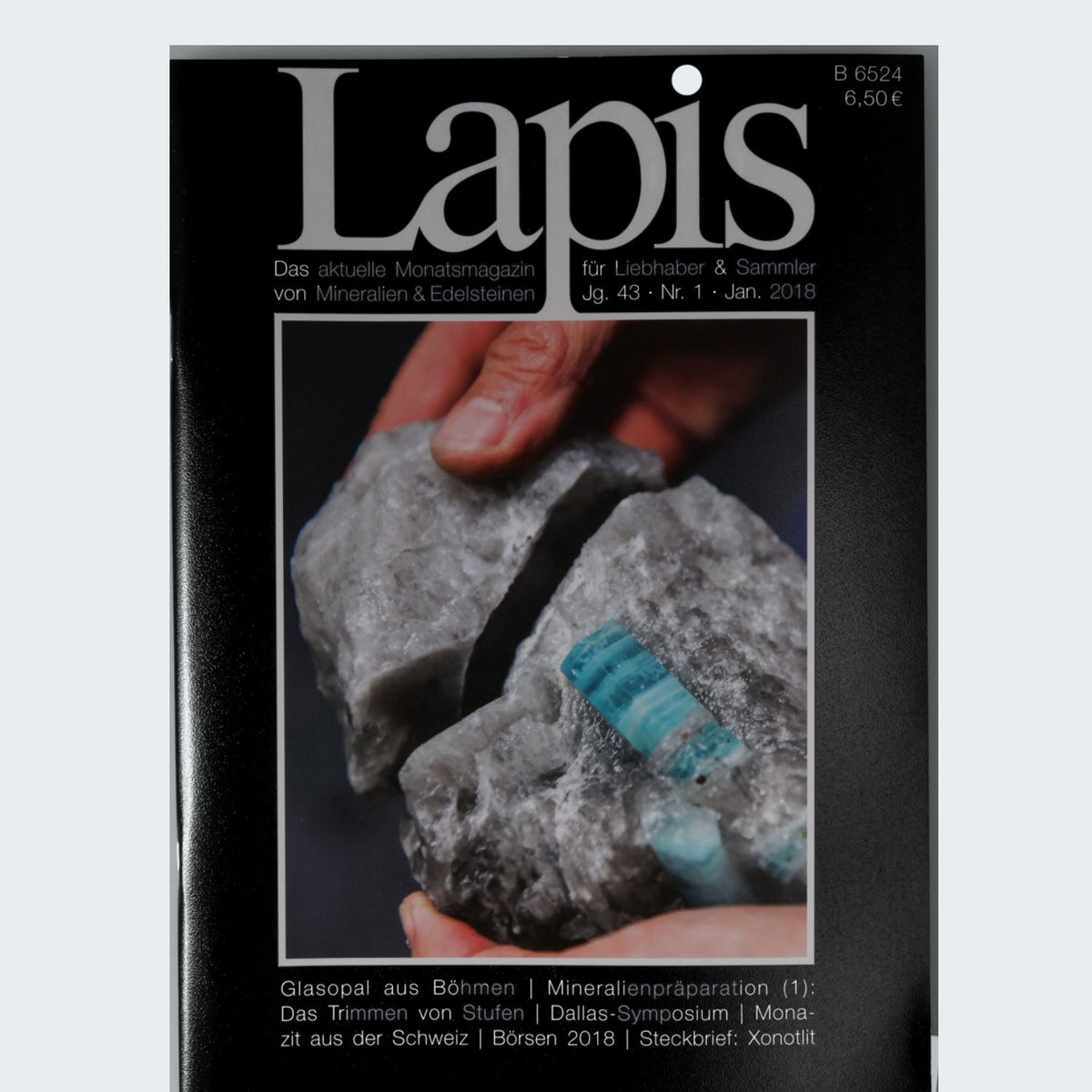 Lapis Mineralien Magazin Jahrgang 2018 Jg. 43 Fachzeitschrift Mineralogie