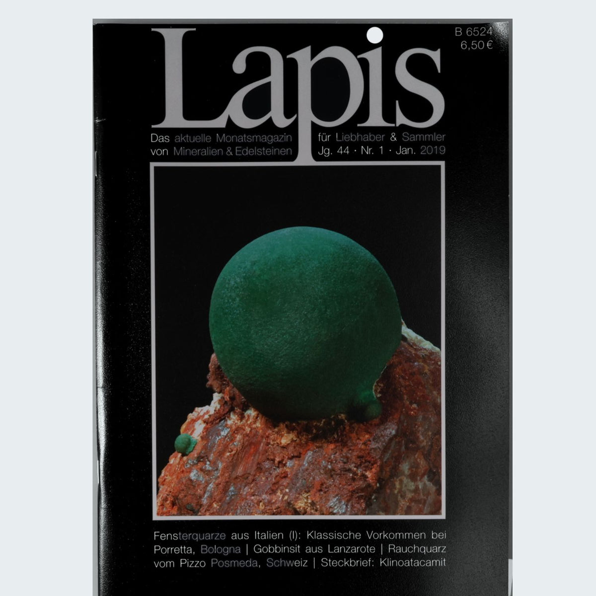 Lapis Mineralien Magazin Jahrgang 44 2019 Fachzeitschrift Mineralogie Sammler