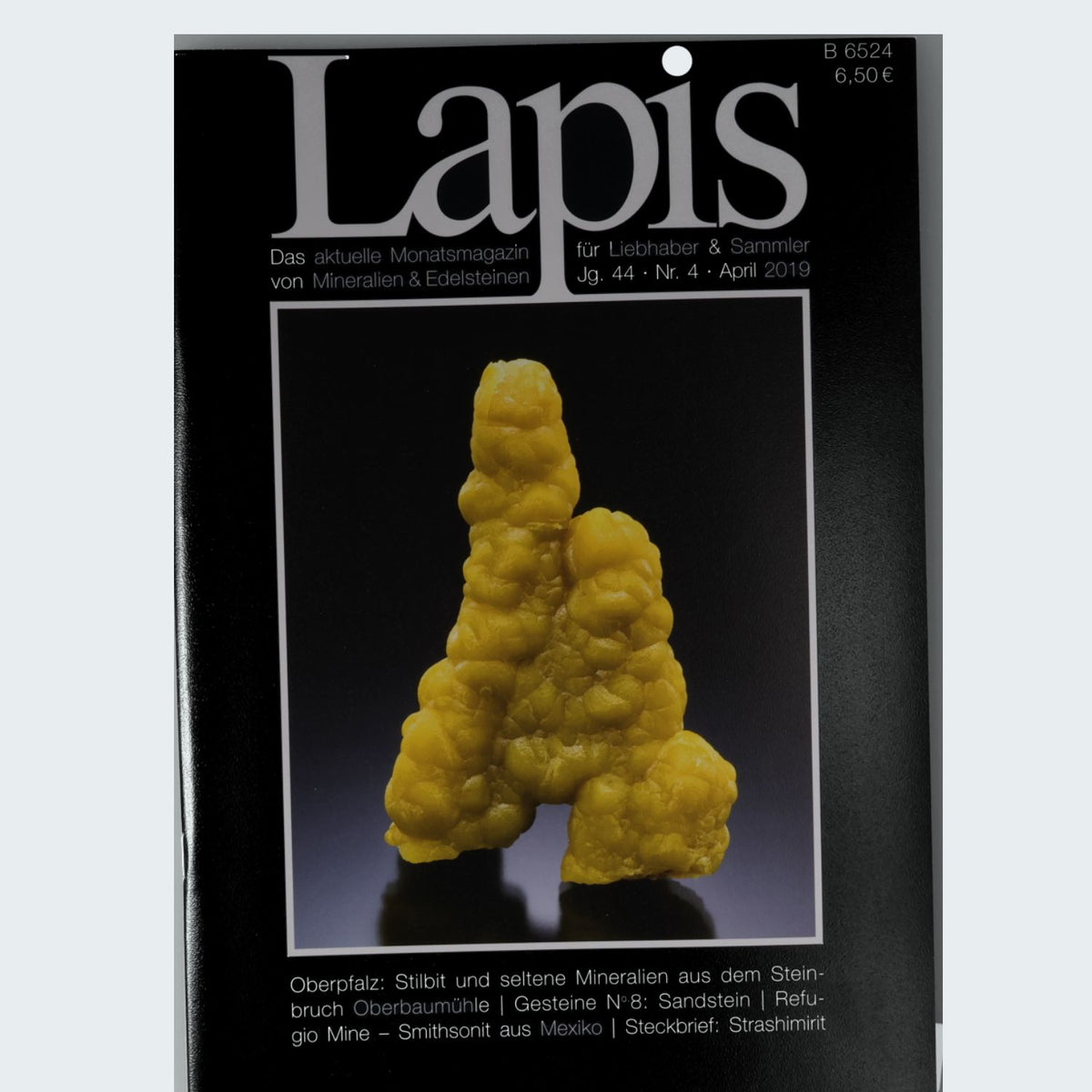 Lapis Mineralien Magazin Jahrgang 2019 Jg 44 Christian Weise Verlag Fachzeitschrift Sammler