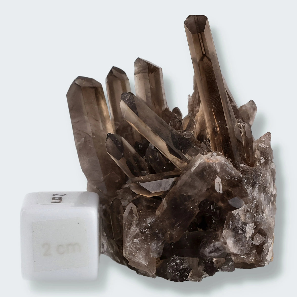 Rauchquarz Nadeln aus Brasilien (177g)