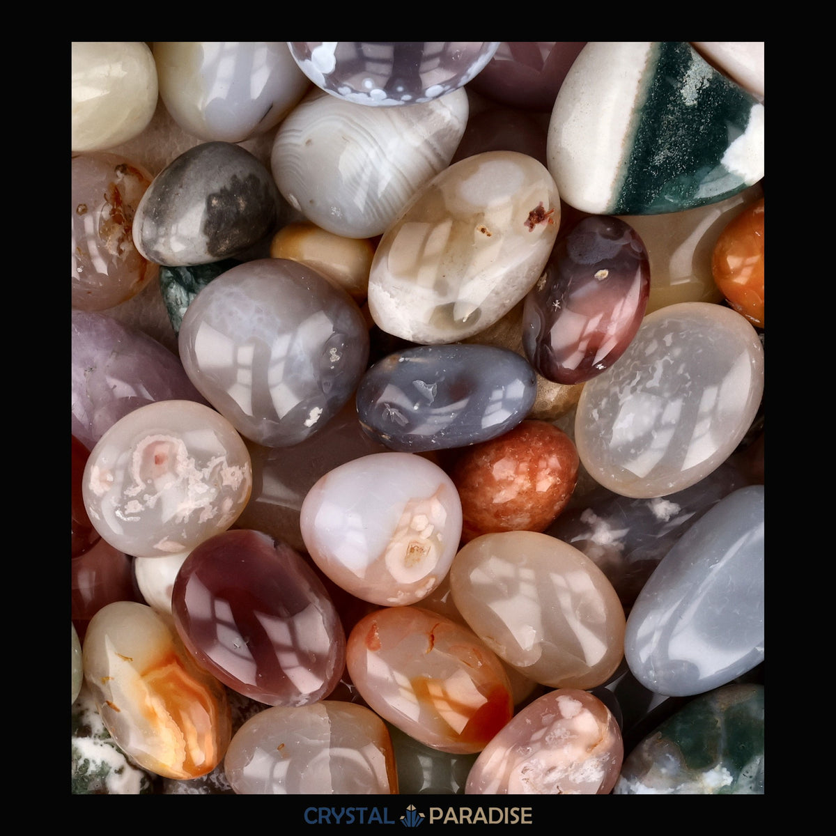 Achat Mix Trommelsteine – Ansicht 9