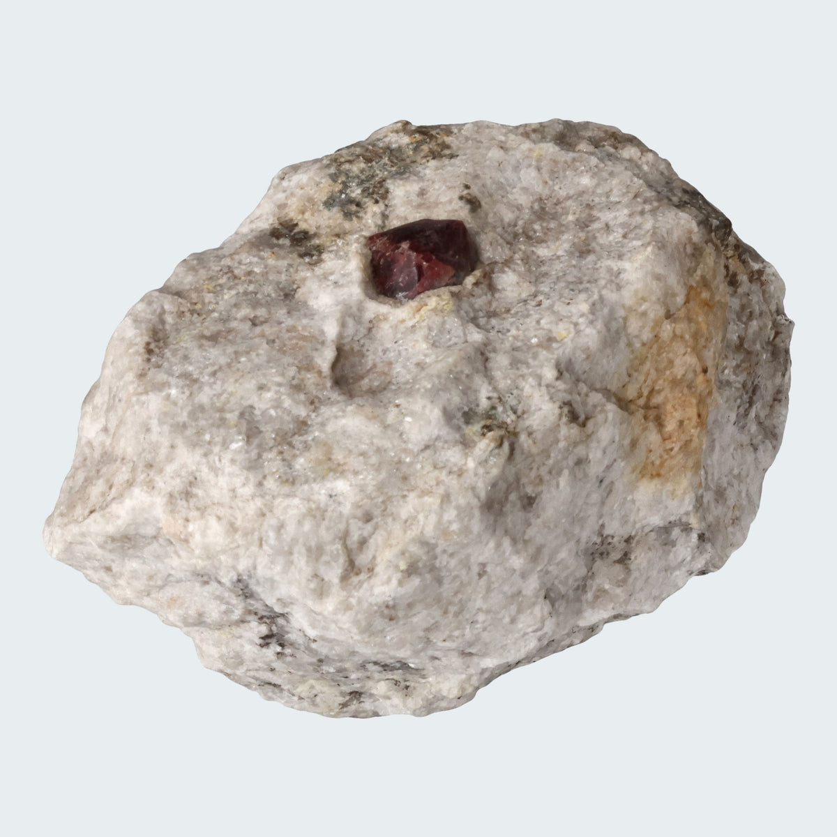 Almandin Granat in Muttergestein aus Brasilien (1401g) – Ansicht 2