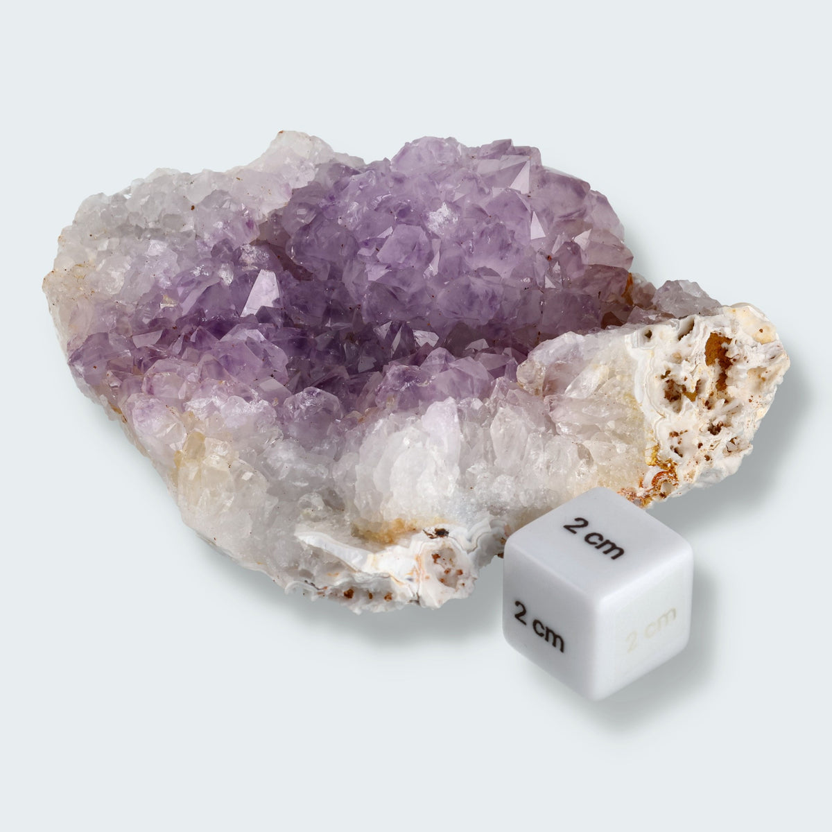 Amethyst aus Java, Indonesien (350g) – Ansicht 3