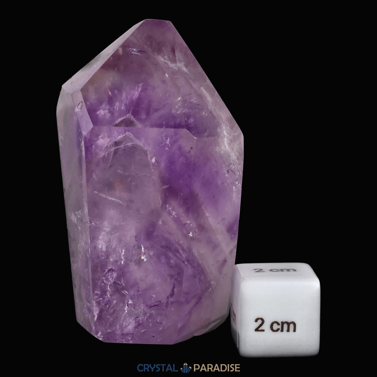 Amethyst Spitze aus Brasilien (207g-8cm) – Ansicht 5