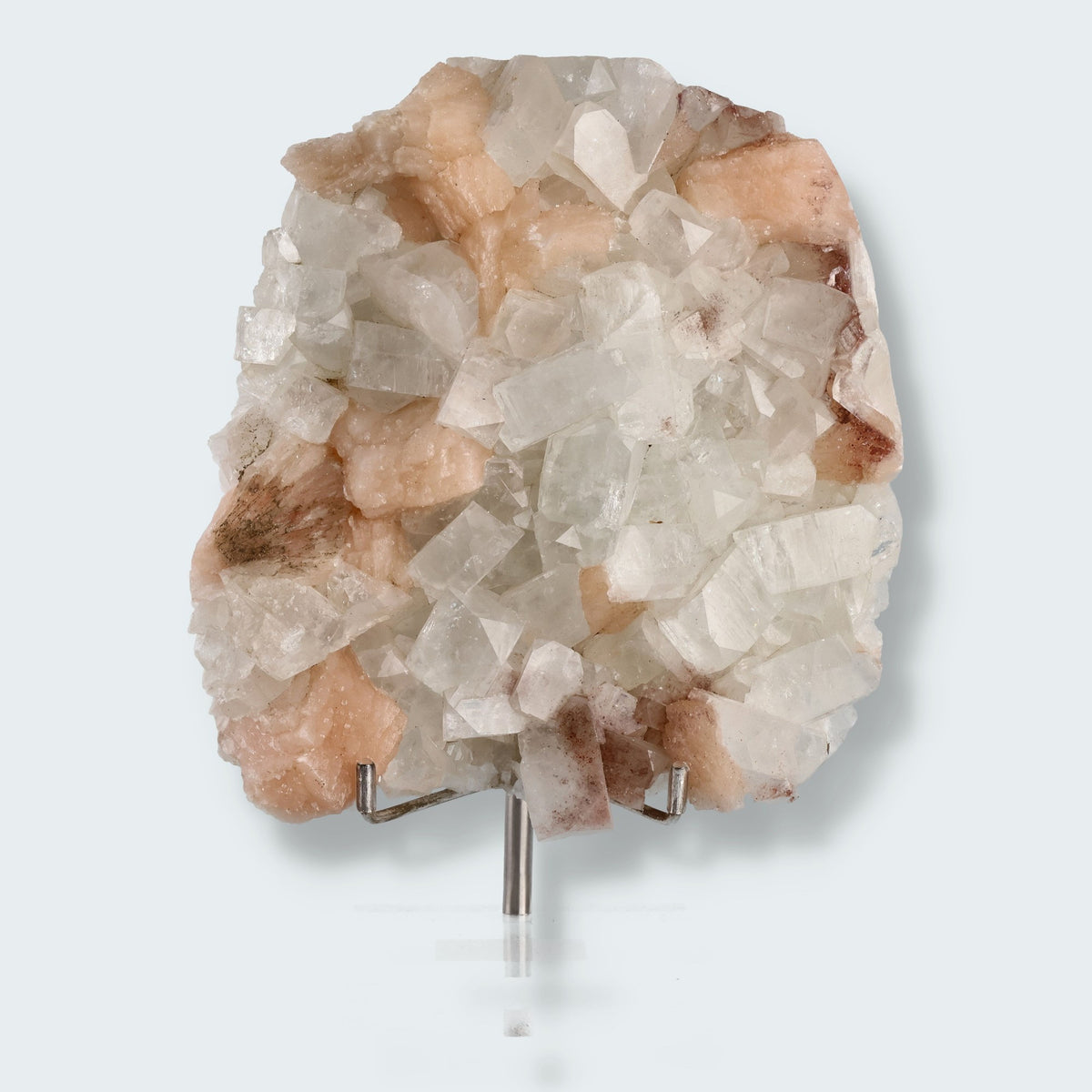 Apophyllit Stilbit Cluster aus Indien (1346g) – Ansicht 2