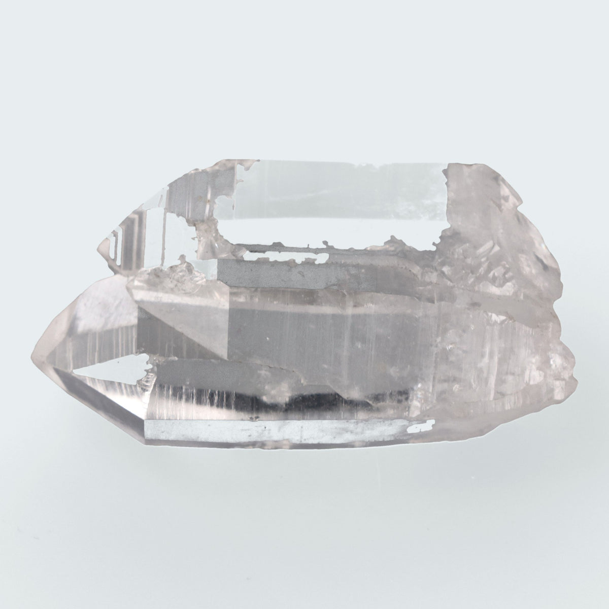 Bergkristall Zwillingsdoppelender (76g) – Ansicht 2