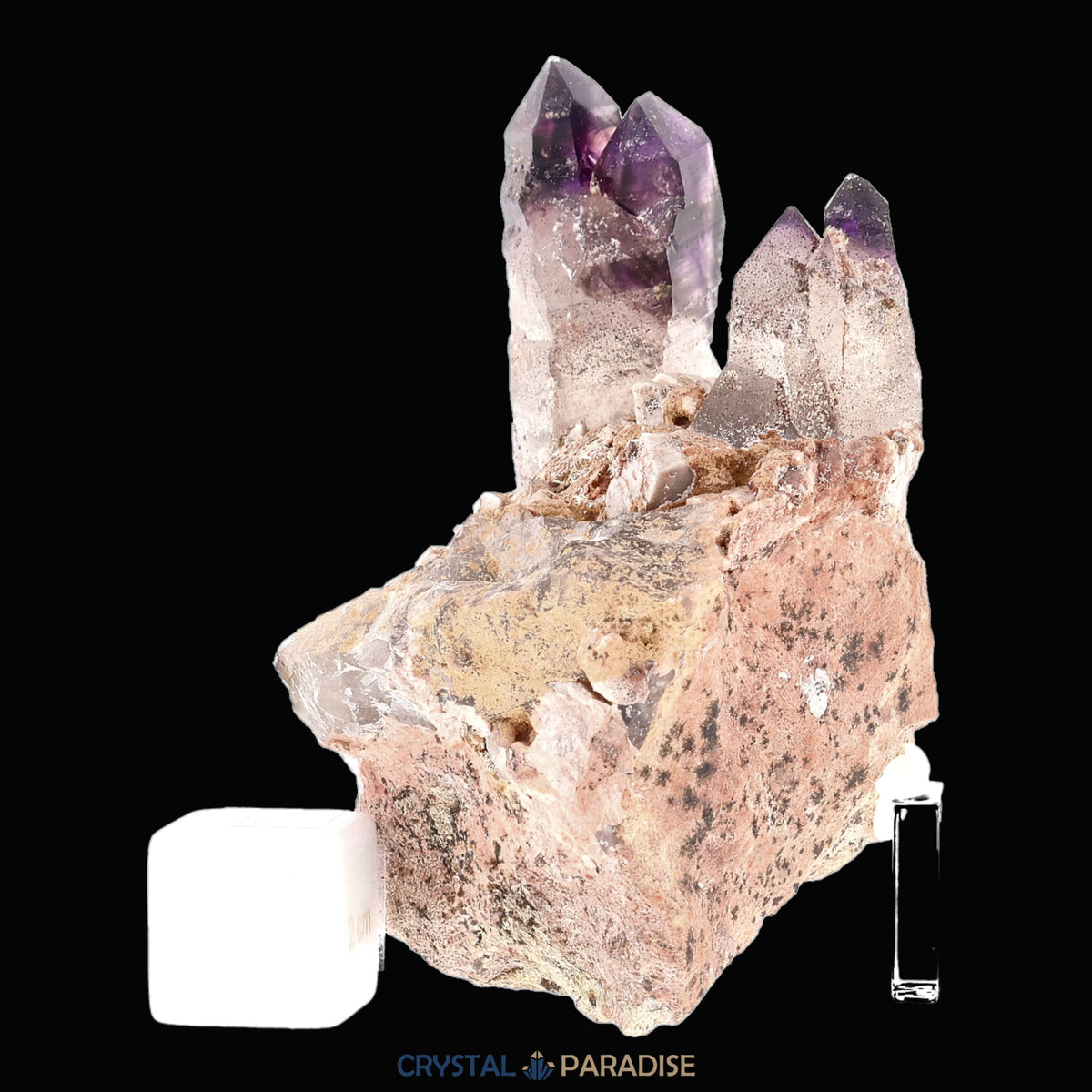 Brandberg Amethyst aus Namibia (410g) – Ansicht 4