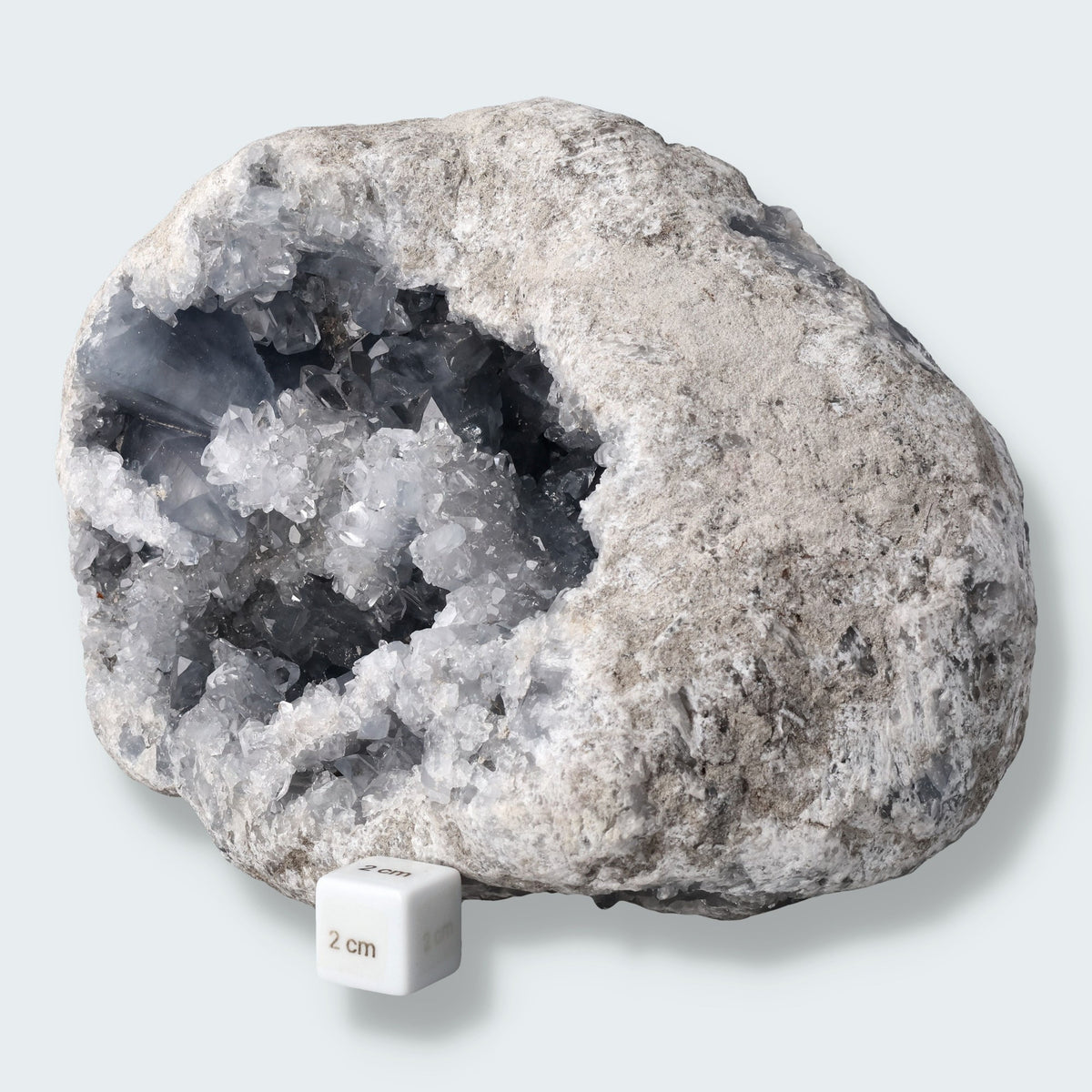 Celestin Geode aus Madagaskar (5655g) – Ansicht 3