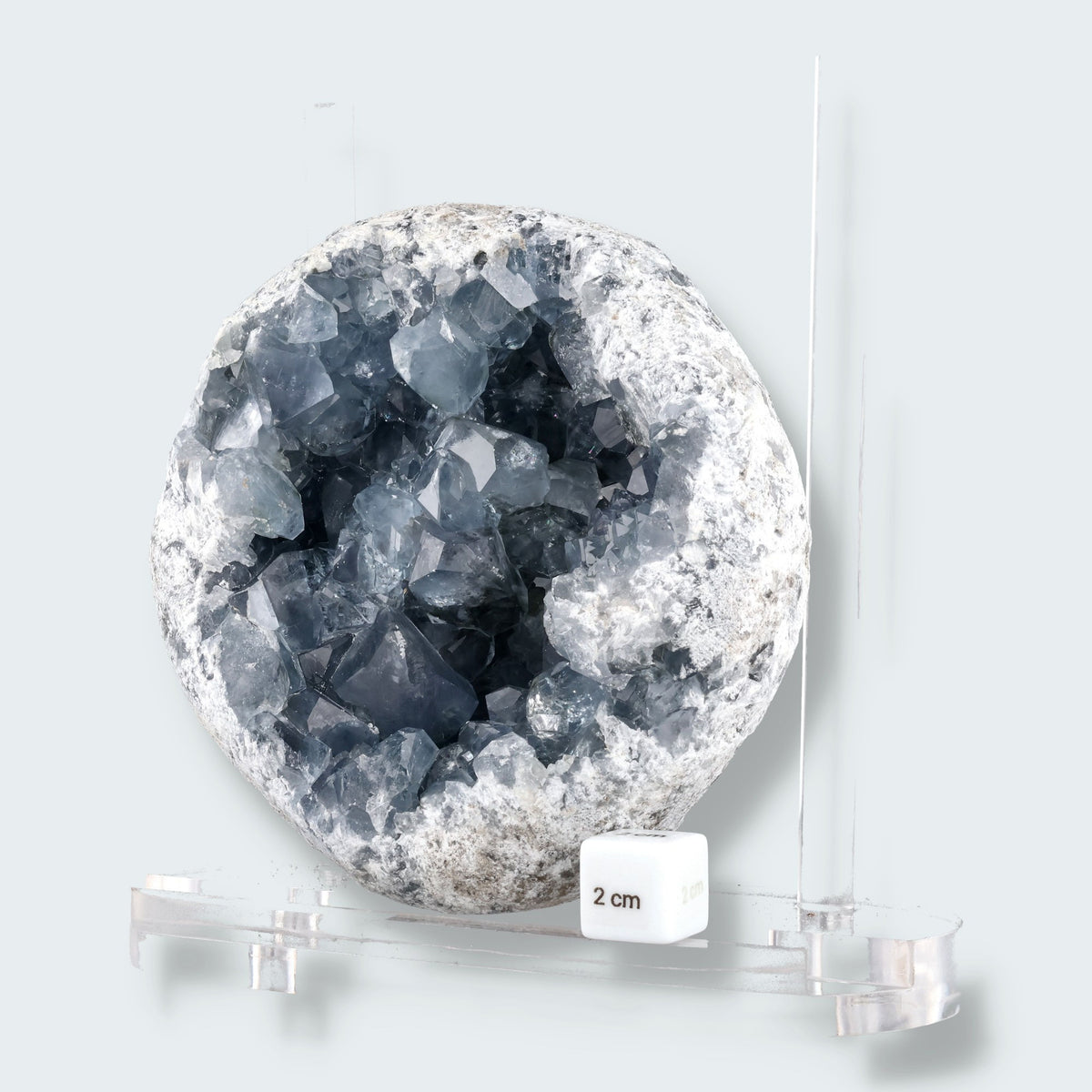 Celestit Geode aus Madagaskar (3082g) – Ansicht 3