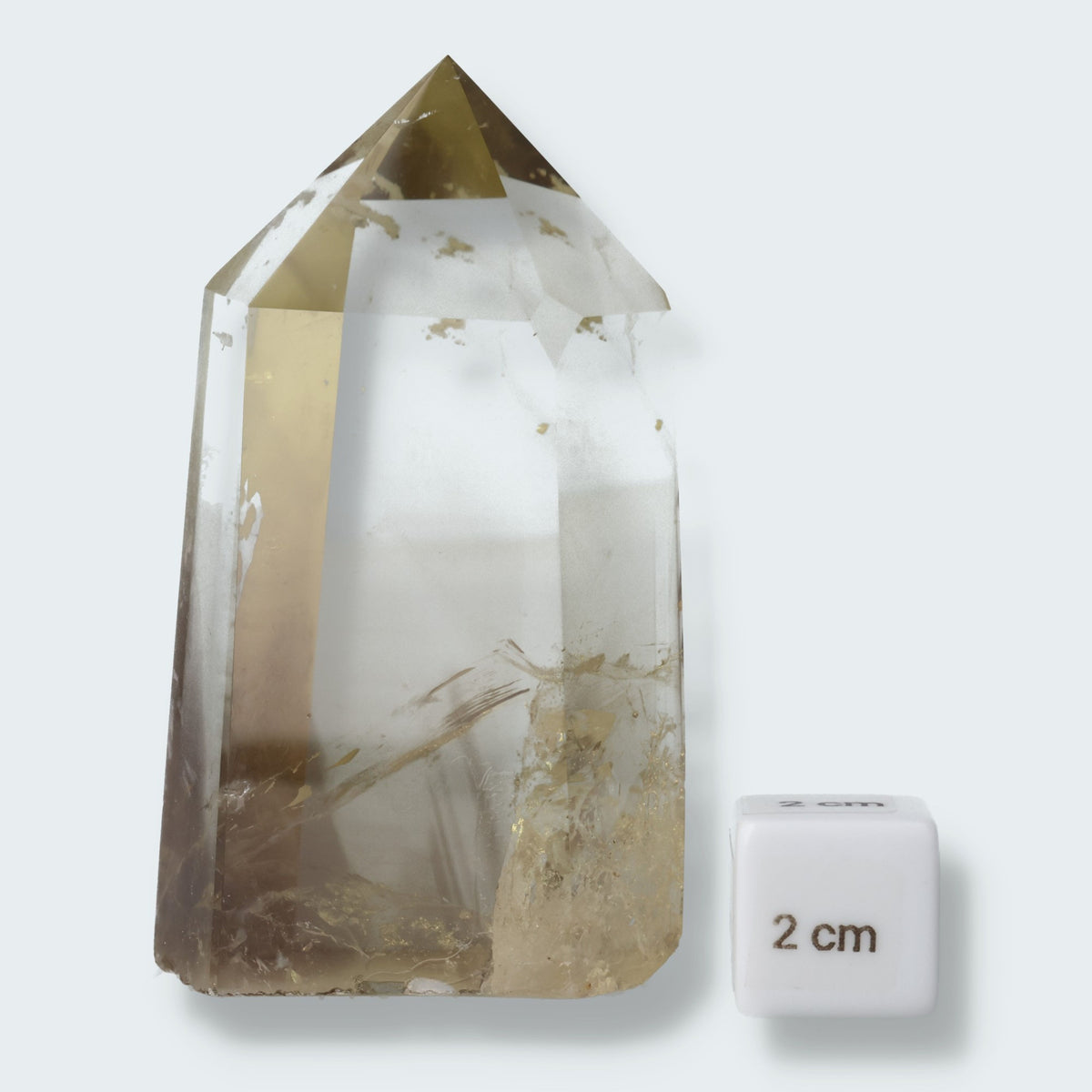 Citrin aus dem Ural, Russland (unbehandelt) (325g) – Ansicht 2