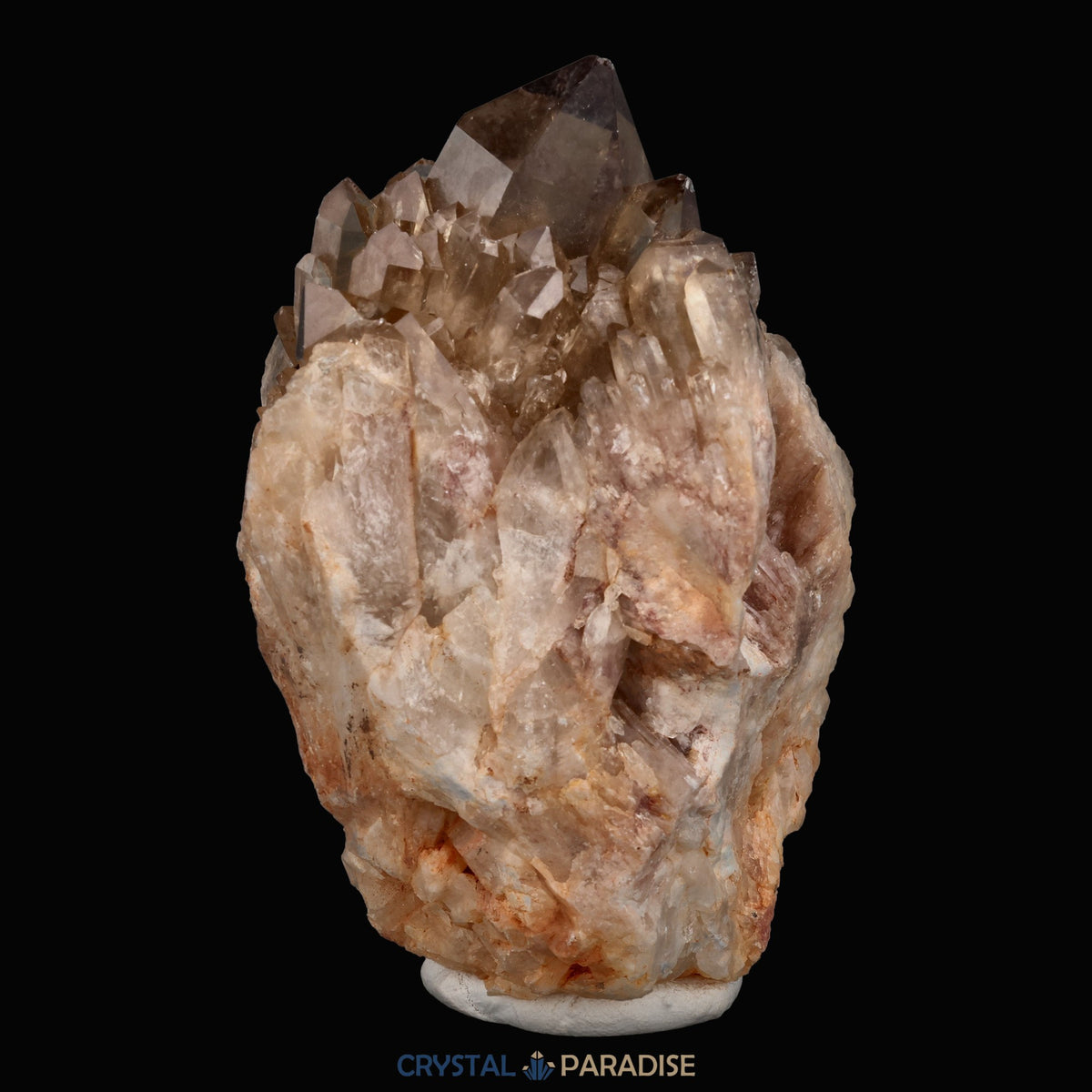 Citrin Handstufe aus Kunduluni, Kongo (327g) - schöne Kristallspitzen – Ansicht 4