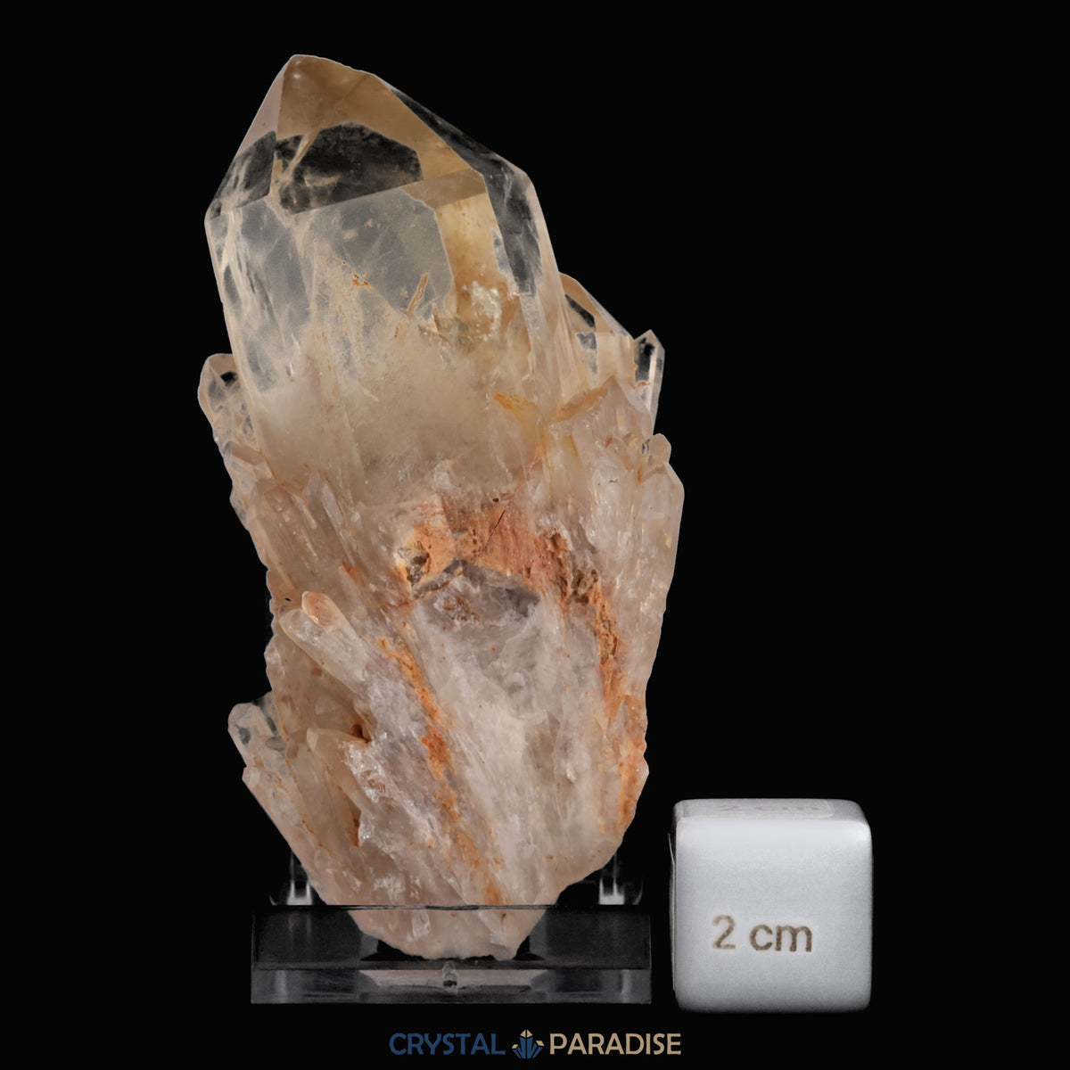 Citrin Stufe aus Kundalini, Kongo (169g) - unbehandelt – Ansicht 5