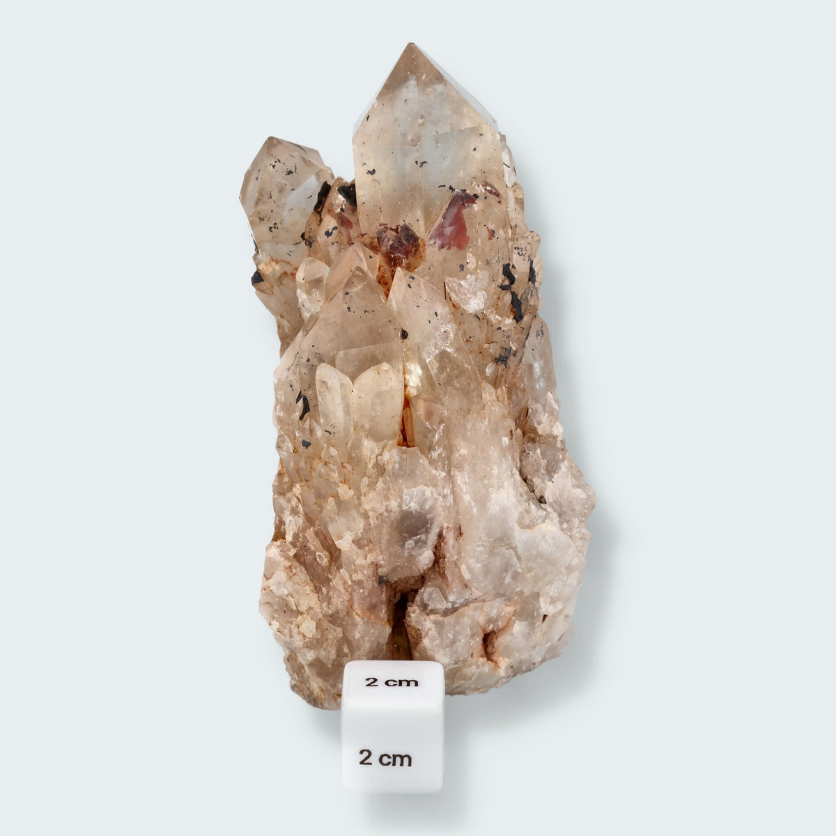 Citrin Stufe aus Kunduluni, Kongo (738g) - unbehandelt – Ansicht 2