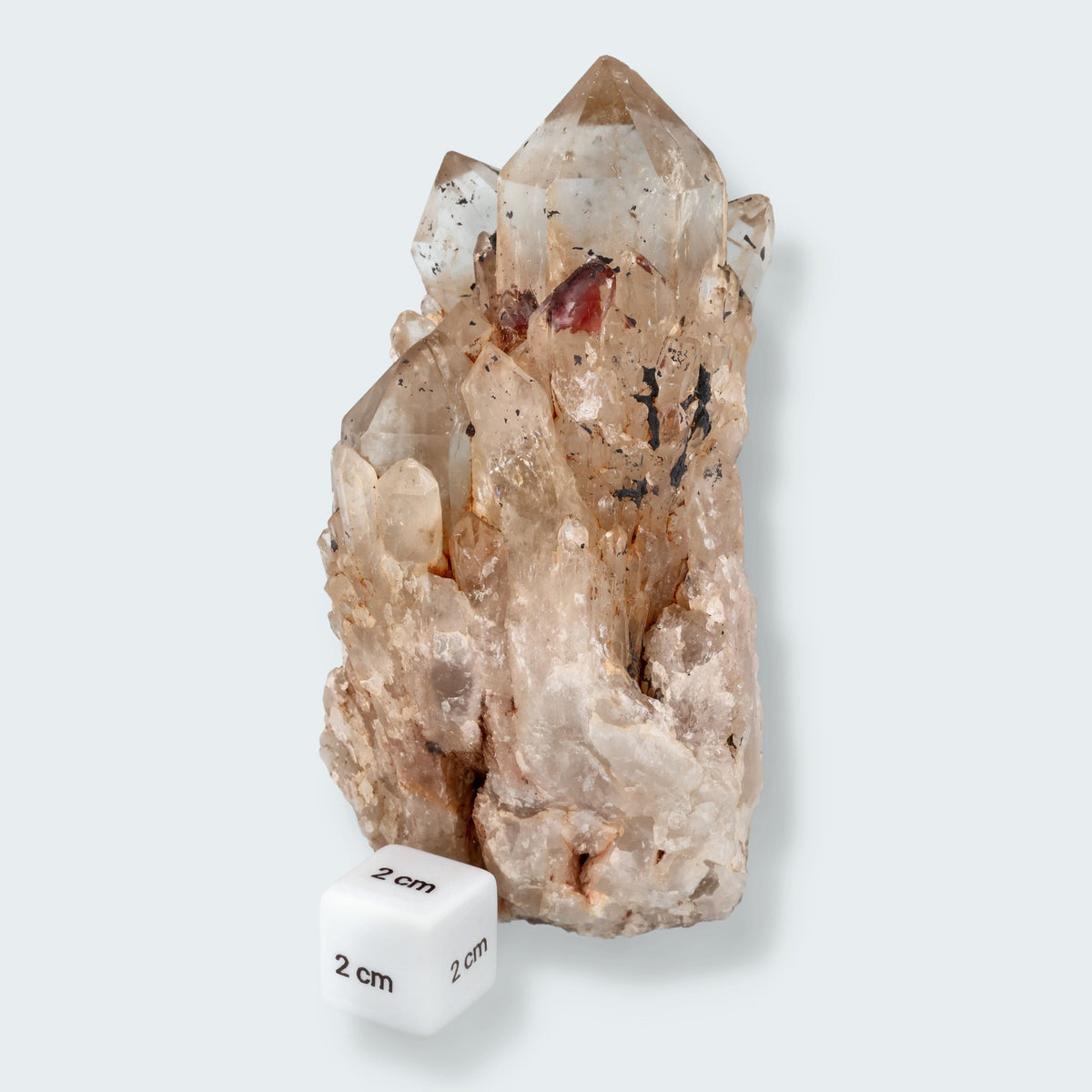Citrin Stufe aus Kunduluni, Kongo (738g) - unbehandelt – Ansicht 3