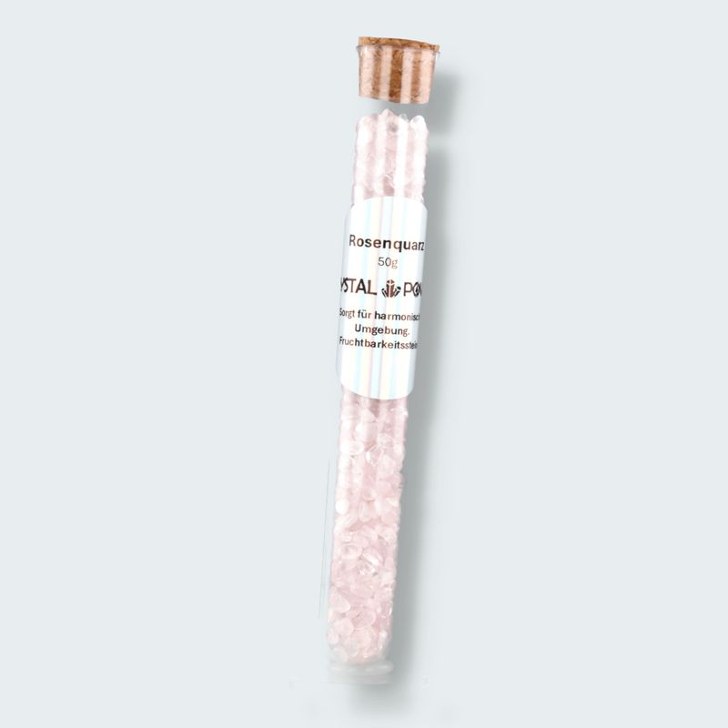 Crystal Power - Rosenquarz - 50g Reagenz - crystal paradise