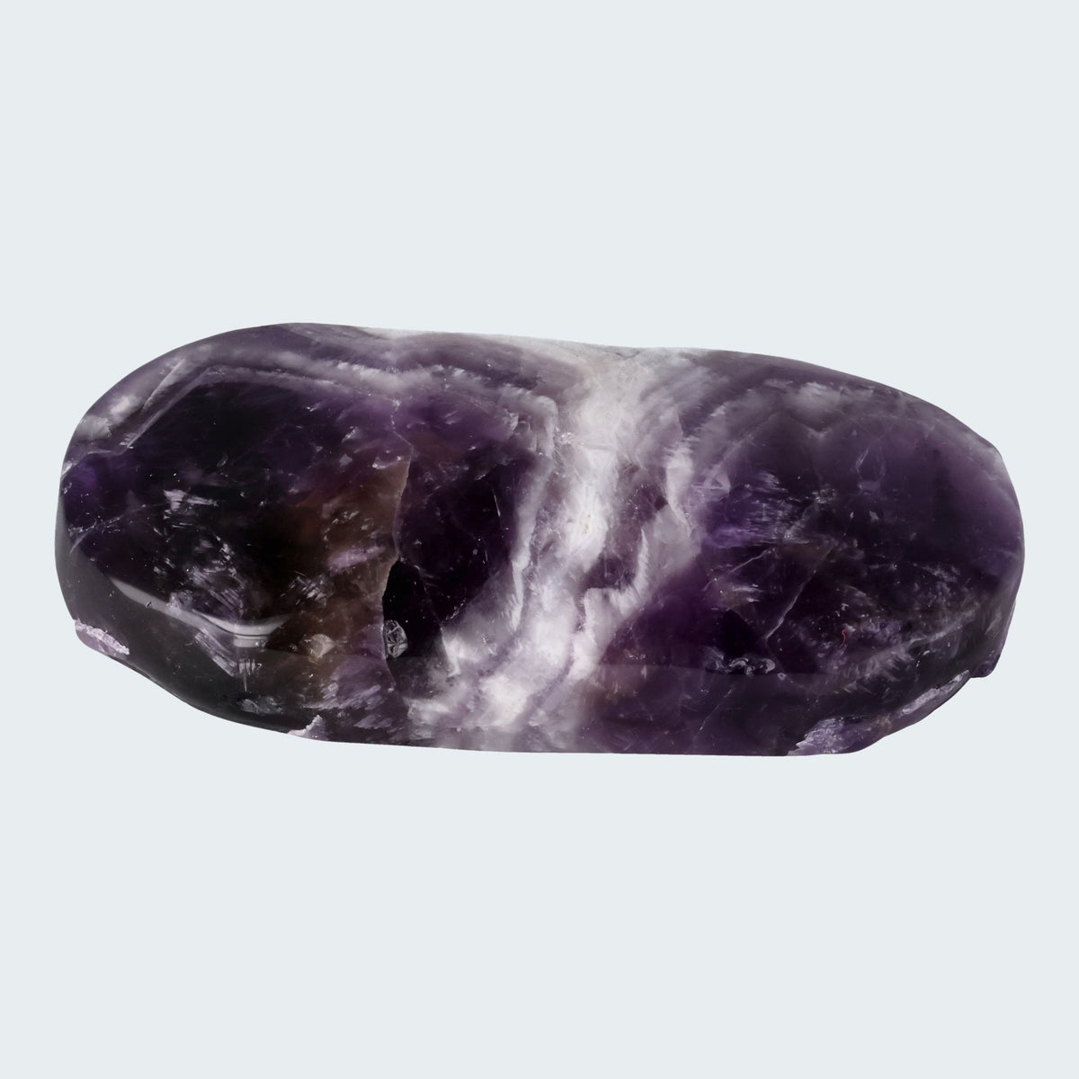 Dreamy Amethystquarz Handschmeichler aus Sambia – Ansicht 3