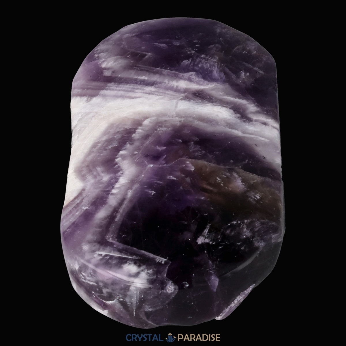 Dreamy Amethystquarz Handschmeichler aus Sambia – Ansicht 4