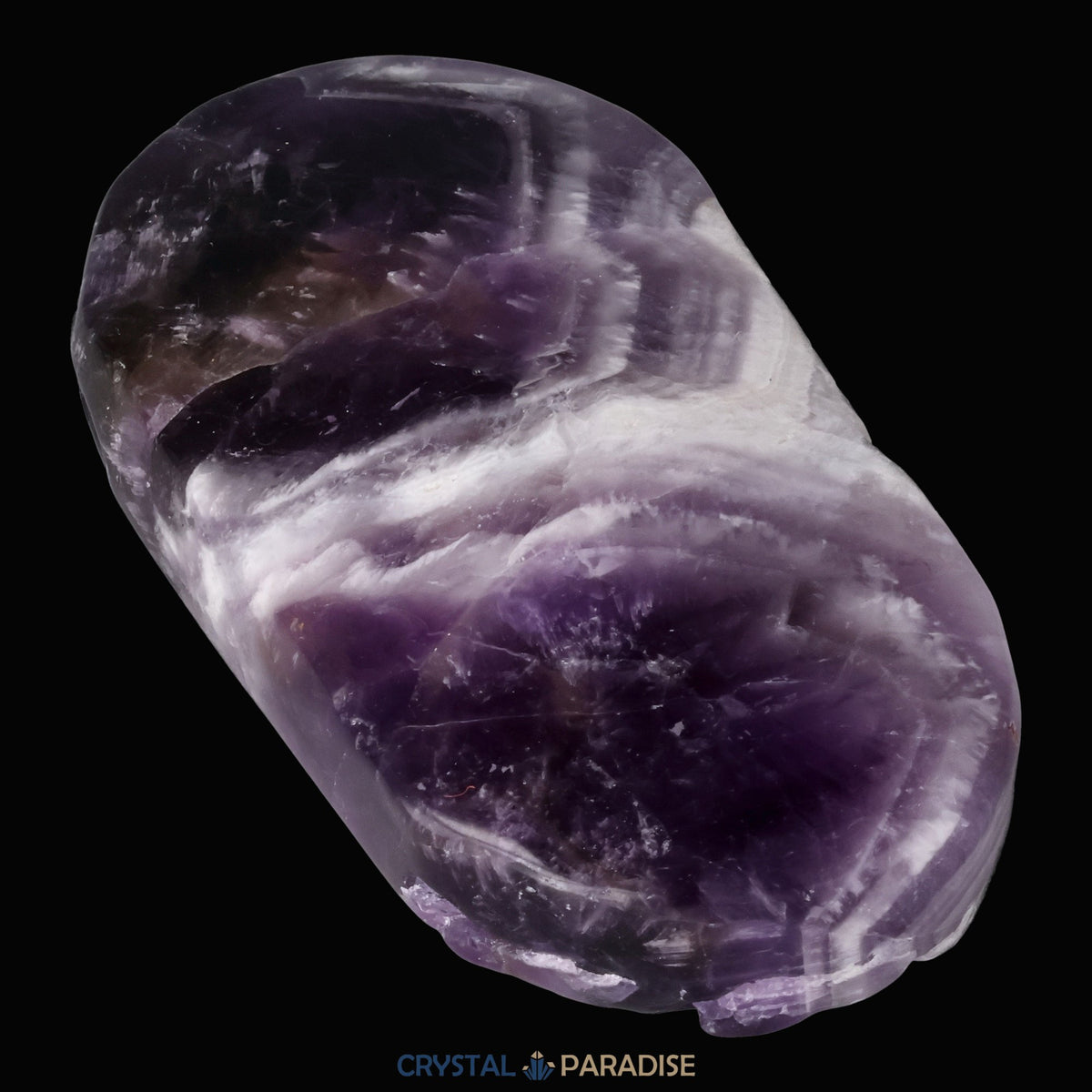 Dreamy Amethystquarz Handschmeichler aus Sambia – Ansicht 7