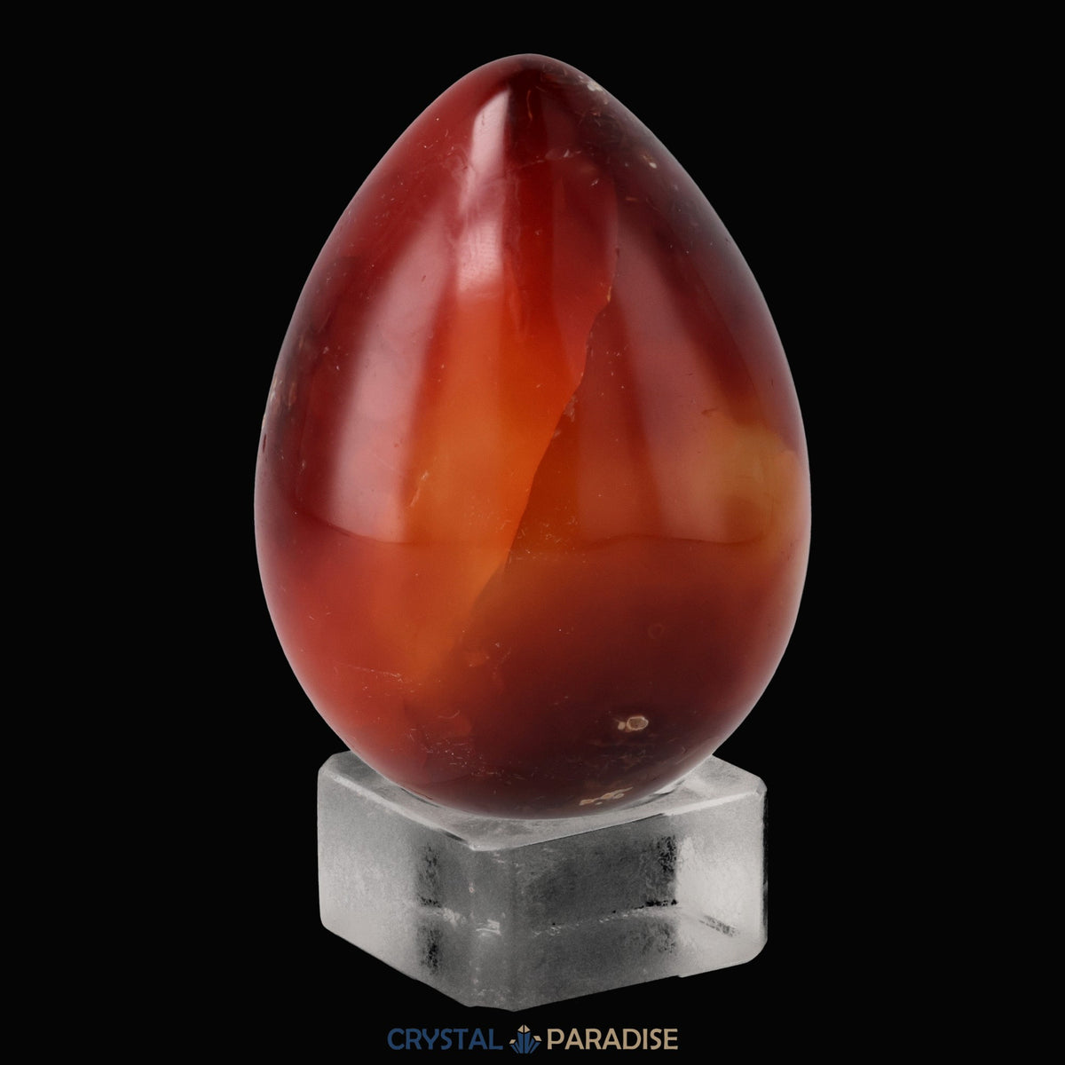 Ei aus rotem Karneol Achat – Ansicht 5