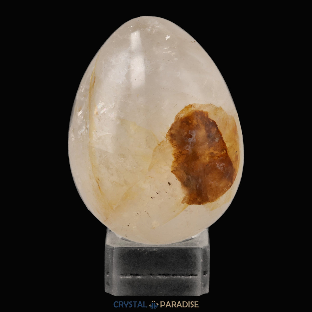 Golden Healer Eier (Quarz mit Eisenoxid Einschlüssen) aus Brasilien – Ansicht 5