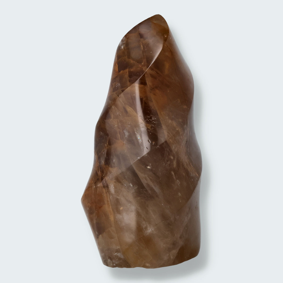 Golden Healer Flamme (Quarz mit Eisenoxid Einschlüssen) aus Brasilien – Ansicht 4